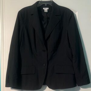 Worthington Black Pinstripe Women's Blazer